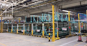 安吉黑科技I SGM金桥天窗机器人排序项目