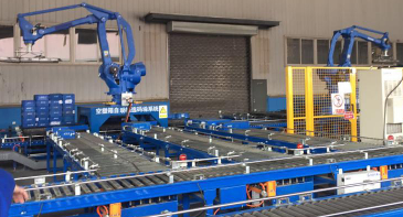 安吉黑科技III 空塑箱自动分拣码垛项目