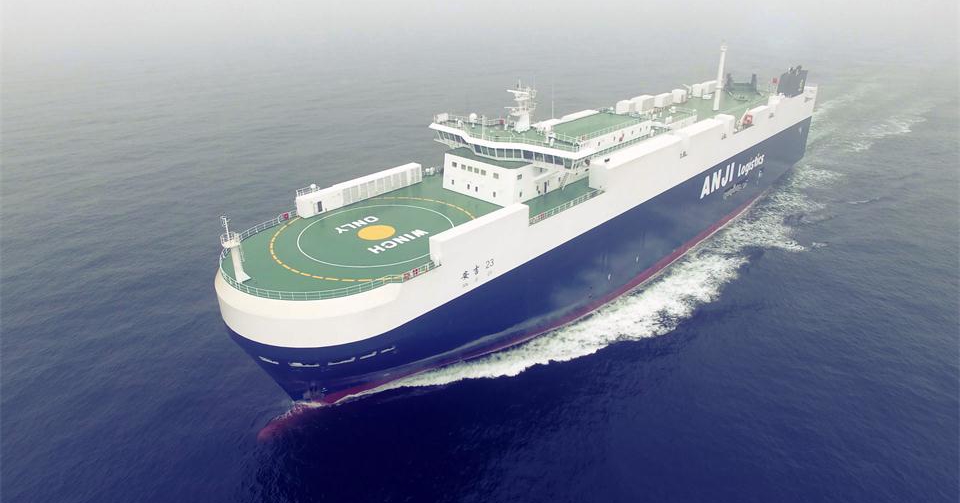 安吉黑科技VI 3800车位PCTC汽车运输船“安吉23”轮诞生记